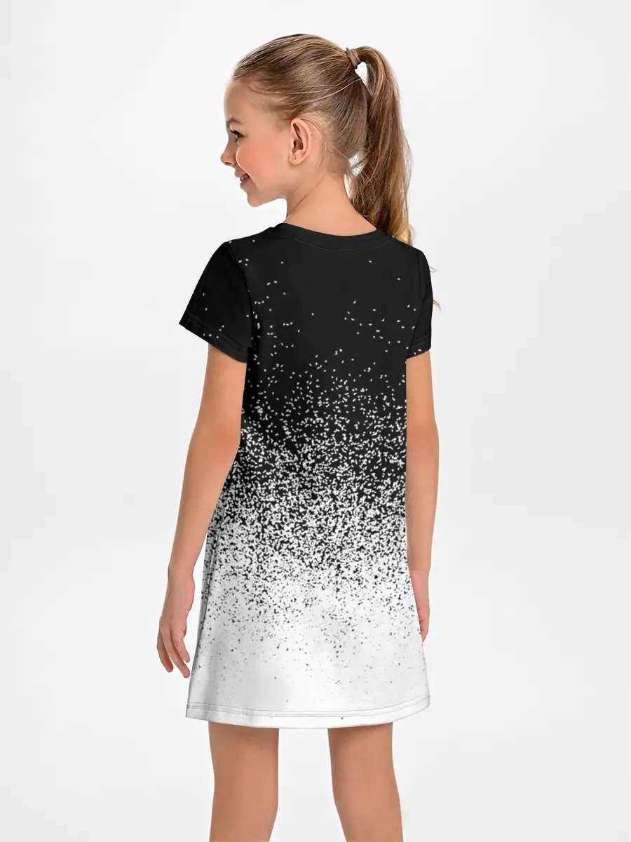Детское платье / BLACK AND WHITE ABSTRACTION