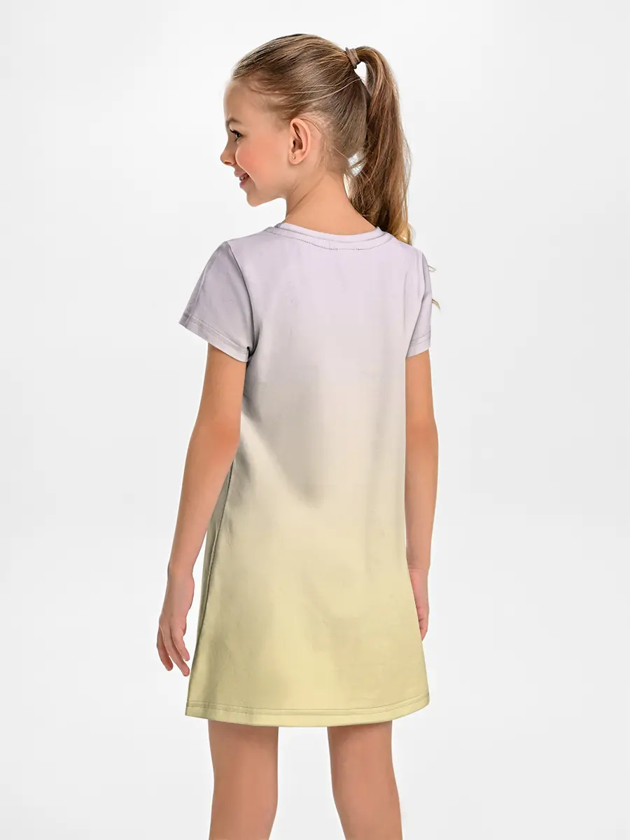 Детское платье / бабочки из книги