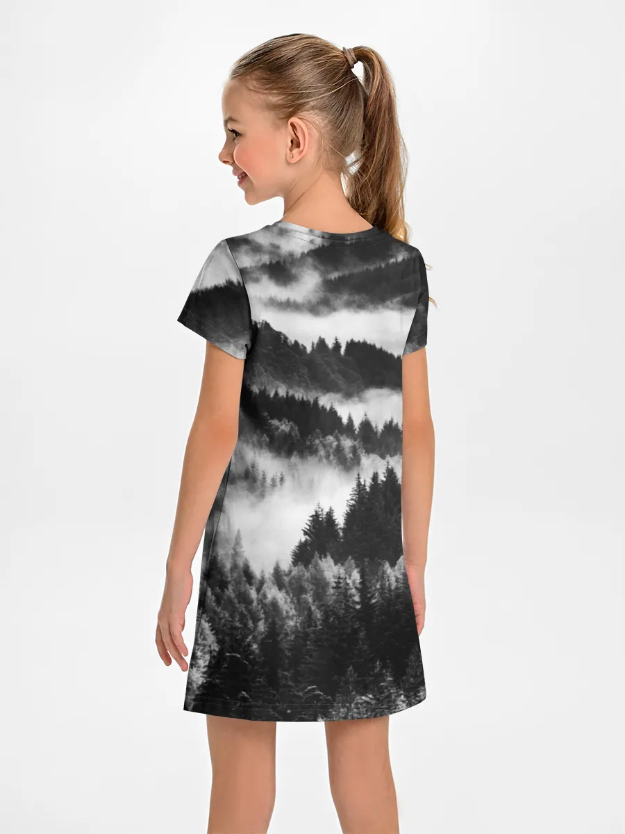Детское платье / ТУМАННЫЙ ЛЕС / МРАЧНЫЙ ЛЕС