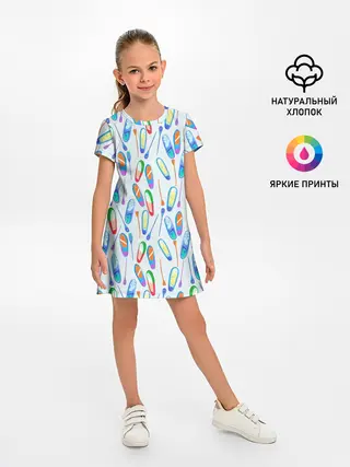 Детское платье / доски для серфинга