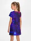 Детское платье / NEON CUBES