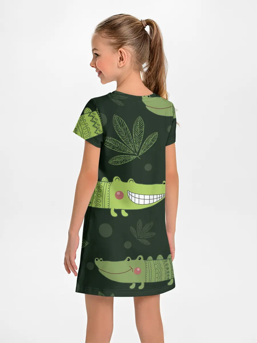 Детское платье / Милый крокодил
