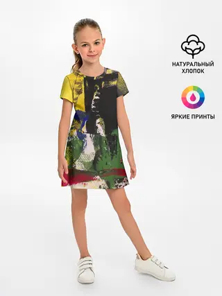 Детское платье / Мазок художника!