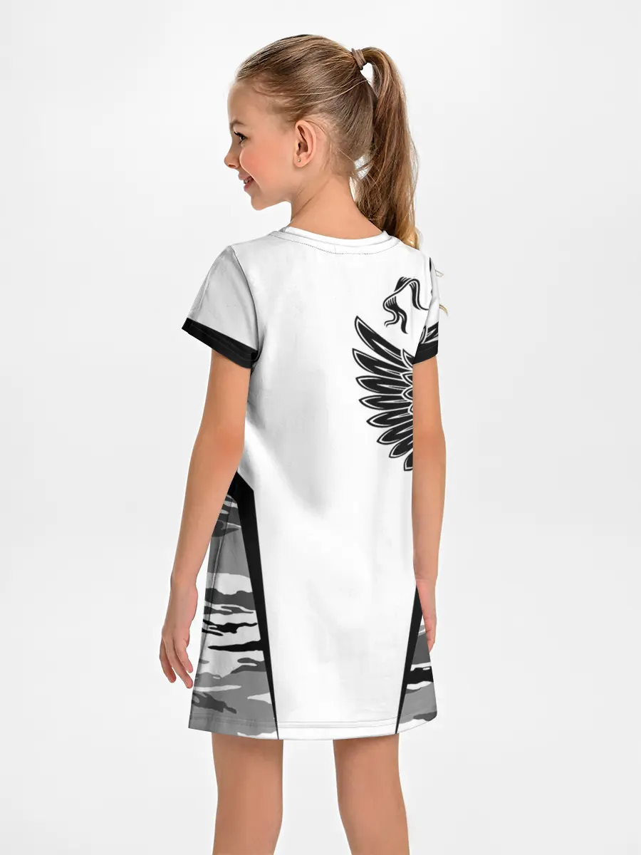 Детское платье / Камуфляж Россия