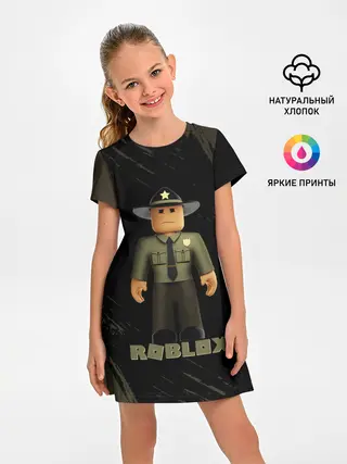 Детское платье / ШЕРИФ | РОБЛОКС
