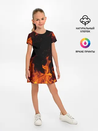 Детское платье / ОГОНЬ | FIRE