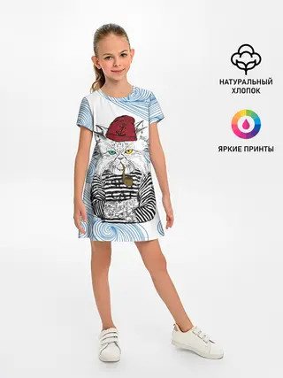 Детское платье / Кот Моряк