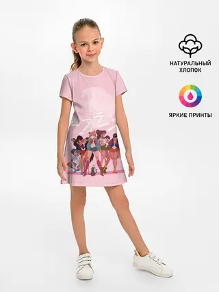 Детское платье / PINK SAILOR MOON