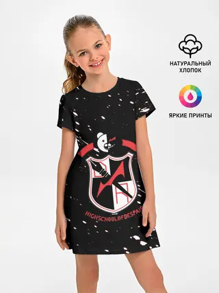 Детское платье / danganronpa logo