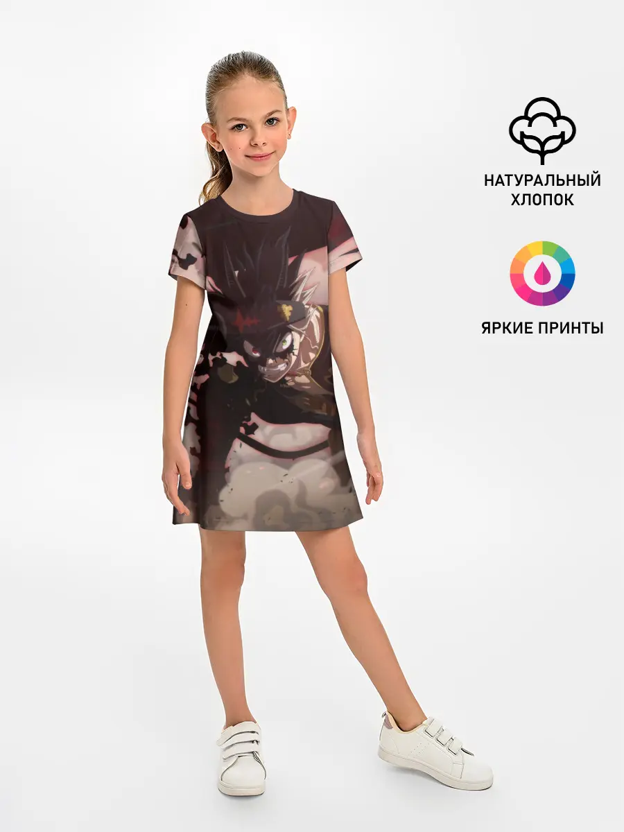 Детское платье / Астер в боевой позе