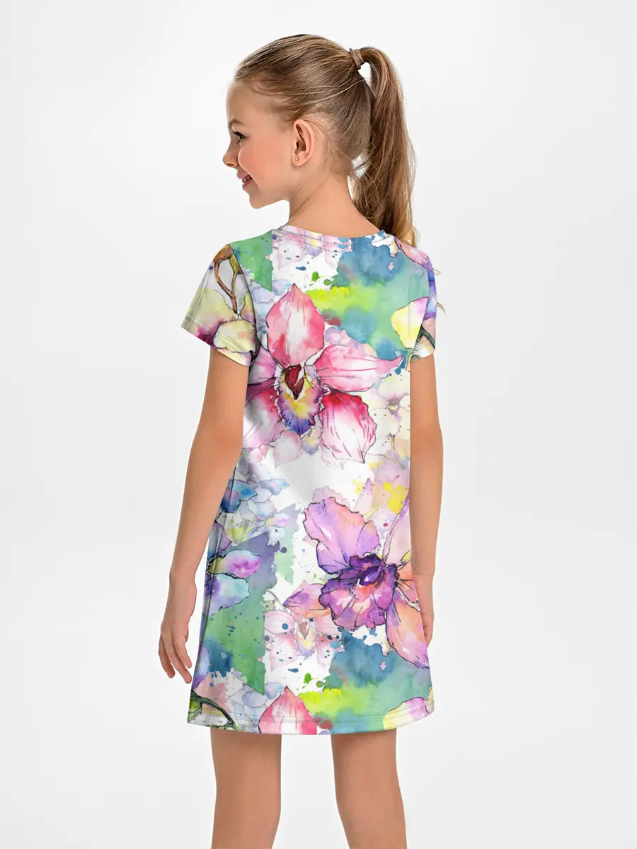 Детское платье / Цветы