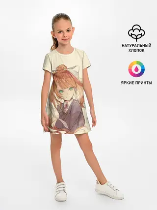 Детское платье / Нарисованная Моника