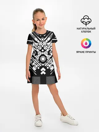 Детское платье / двигатель киберпанк