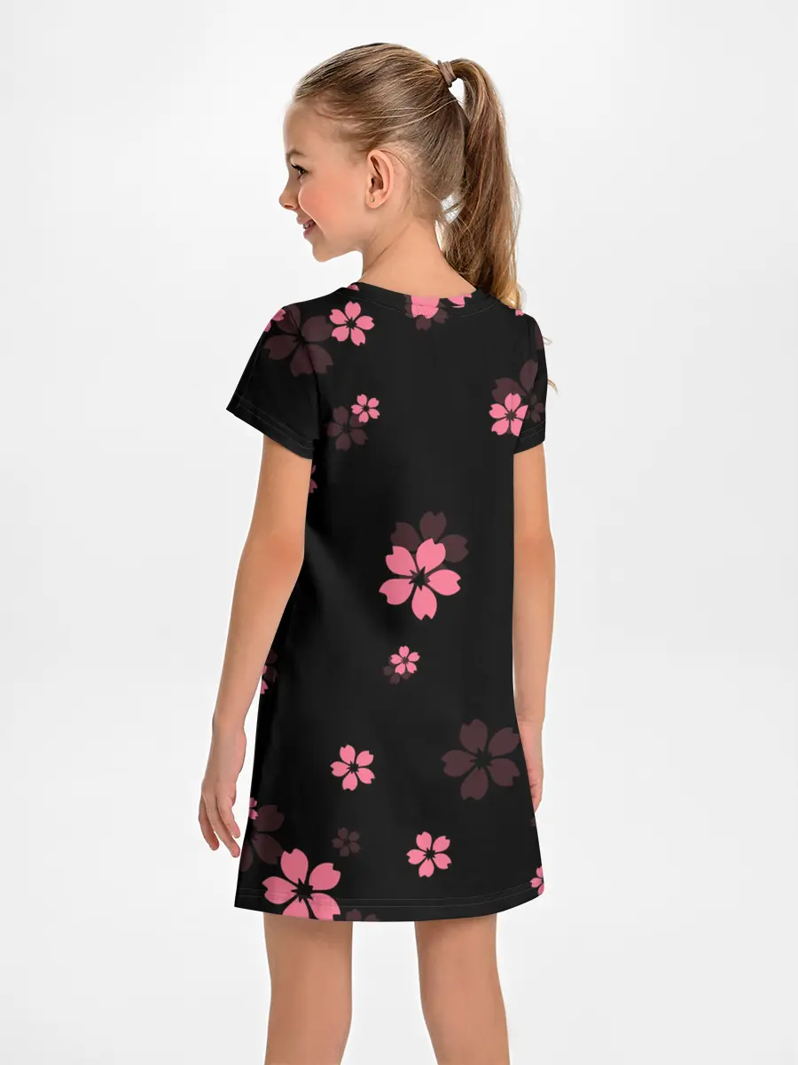 Детское платье / Надзуко Камадо в цветах