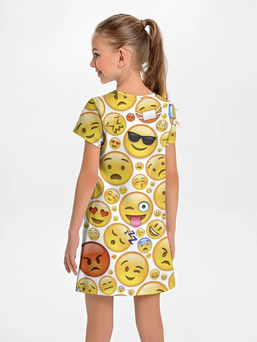 Детское платье / Смайлы.