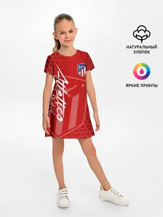 Детское платье / Атлетико Мадрид