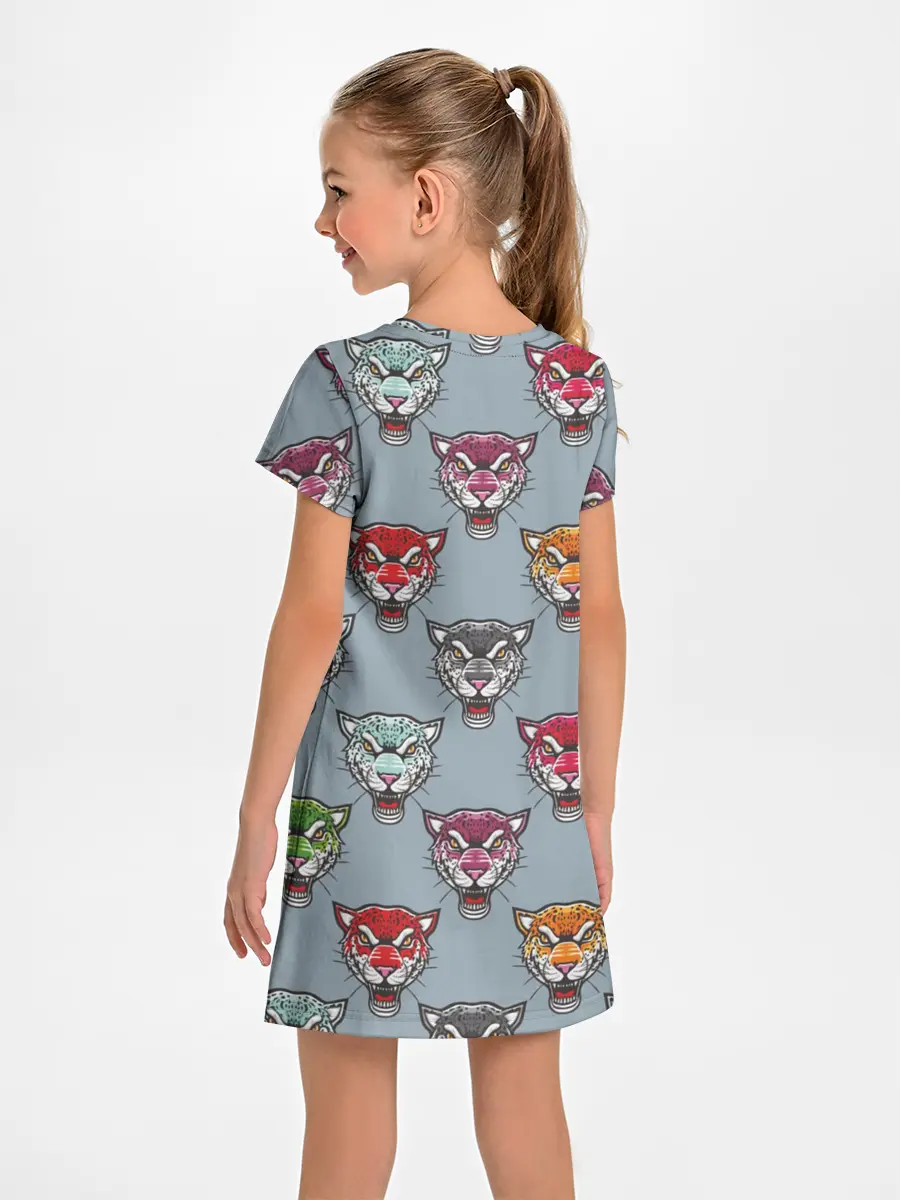 Детское платье / Леопард