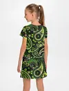 Детское платье / Ярко зеленые славянские узоры