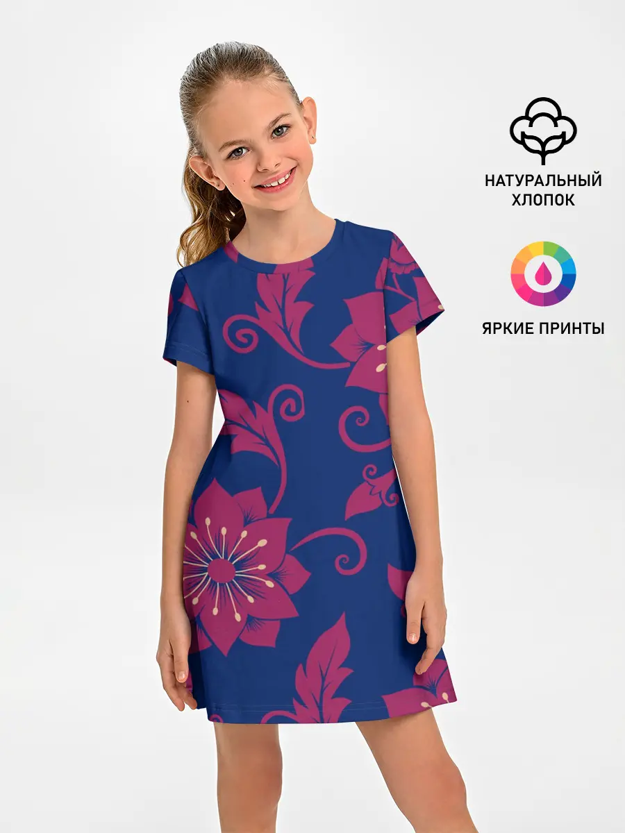 Детское платье / Цветы