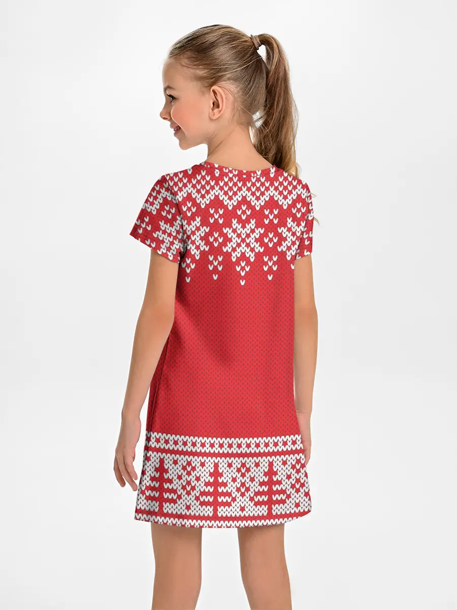 Детское платье / Зимний лес