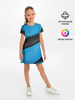 Детское платье / Blue Sport Style