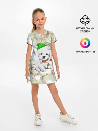 Детское платье / Щенок