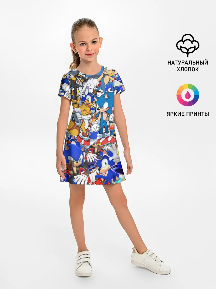 Детское платье / SONIC PATTERN | СОНИК