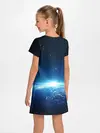 Детское платье / Лунный корги | Space Corgi