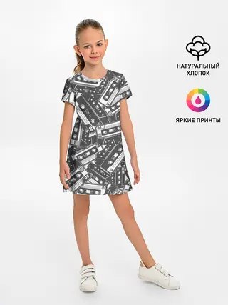 Детское платье / retro pattern