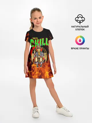 Детское платье / Time to chill in fire