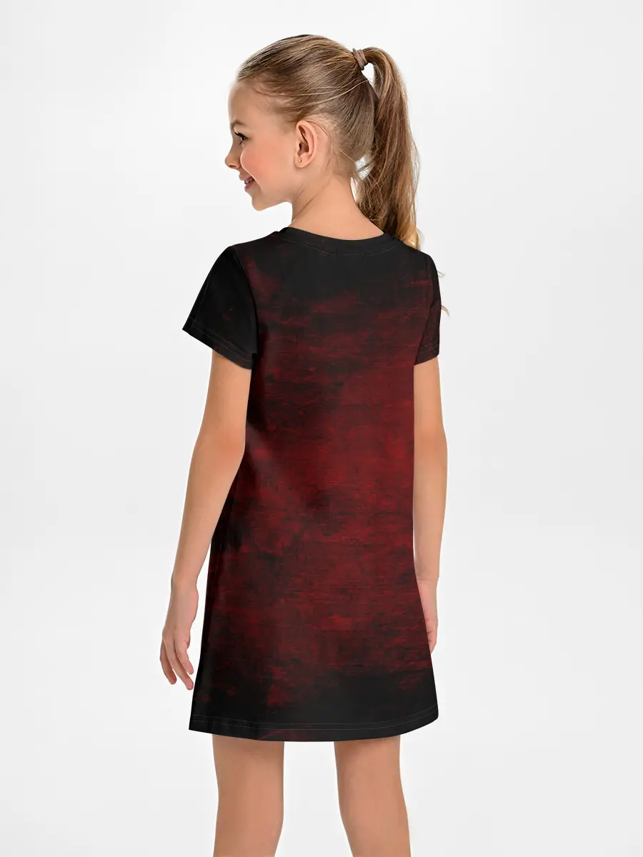 Детское платье / Птичка НЕРО Чёрный Клевер