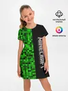 Детское платье / MINECRAFT