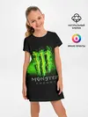 Детское платье / MONSTER ENERGY NEON | НЕОН