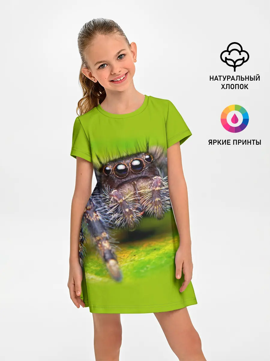 Детское платье / ПАУК МАКРО