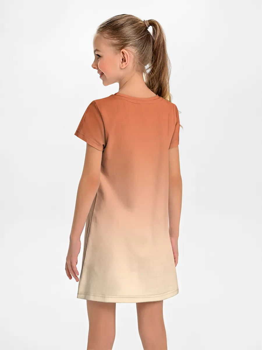 Детское платье / Милая аниме девочка-оборотень