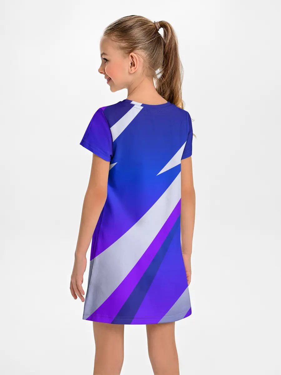 Детское платье / SPORT STYLE BLUE
