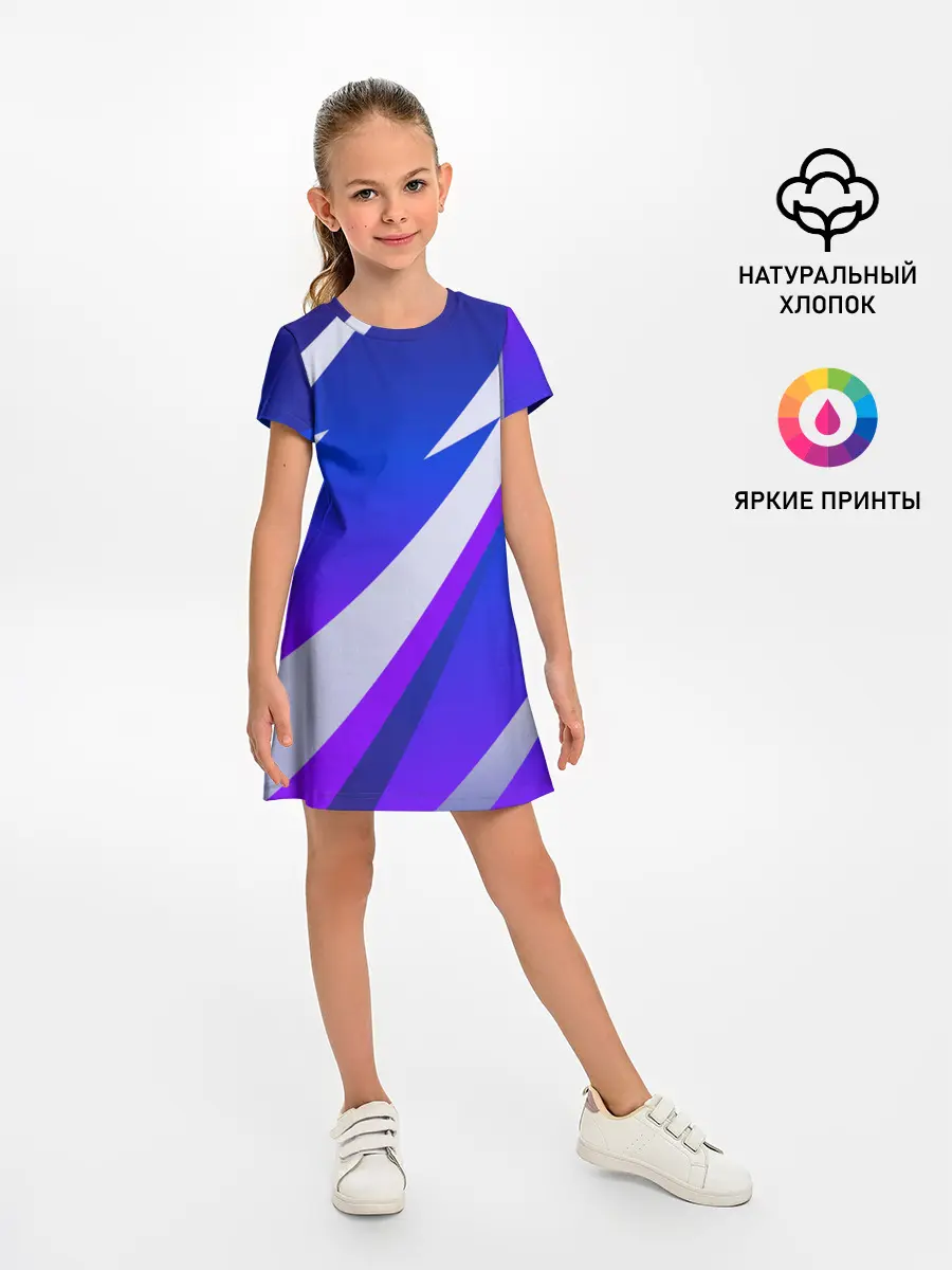 Детское платье / SPORT STYLE BLUE