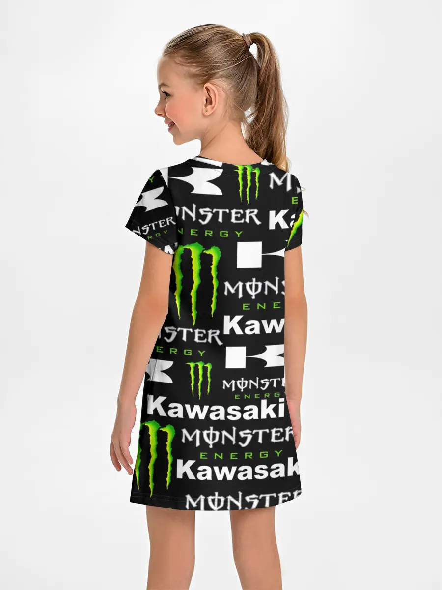 Детское платье / KAWASAKI X MONSTER ENERGY