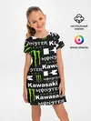 Детское платье / KAWASAKI X MONSTER ENERGY