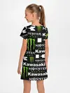 Детское платье / KAWASAKI X MONSTER ENERGY