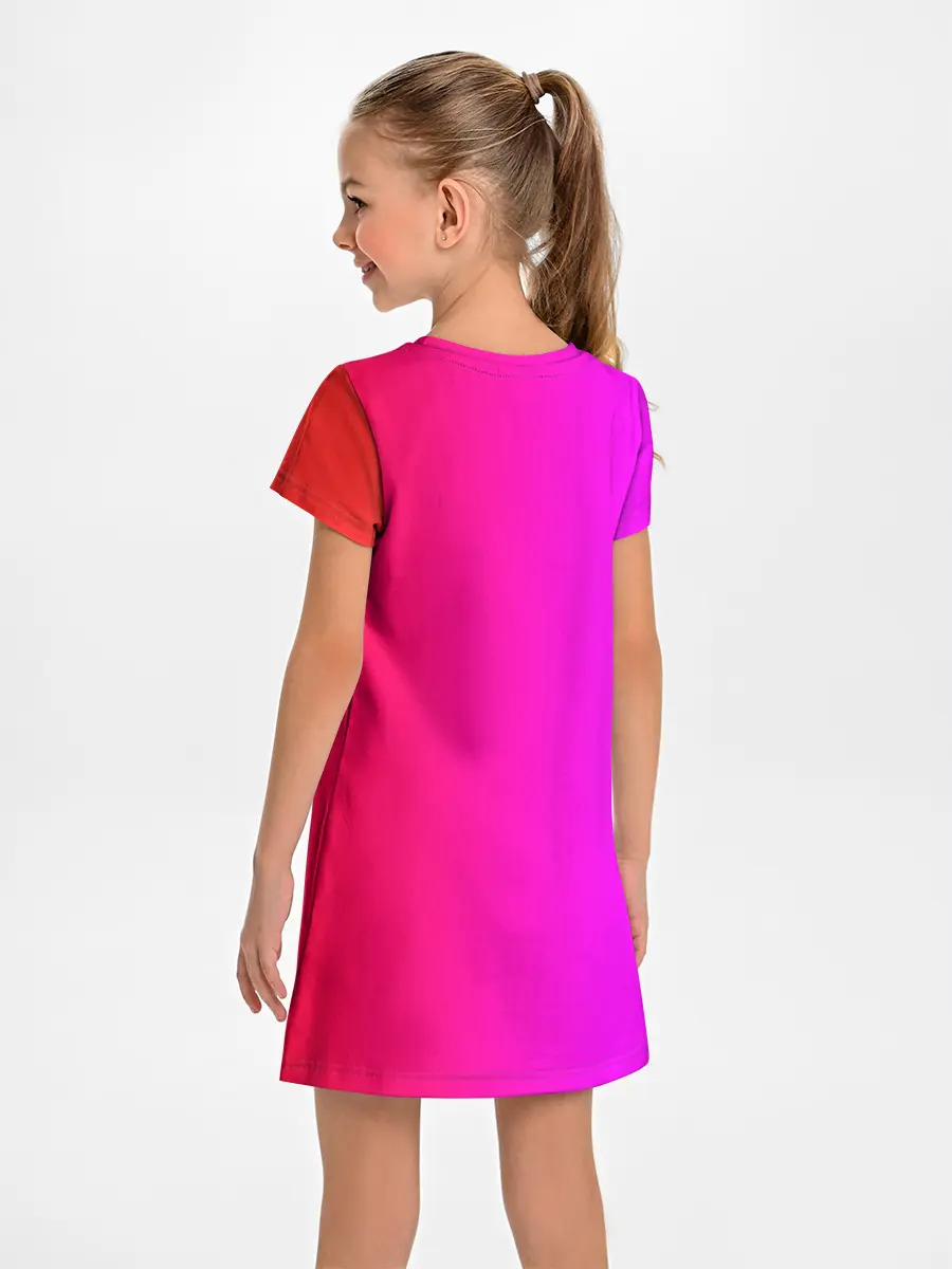 Детское платье / Радужный слоник