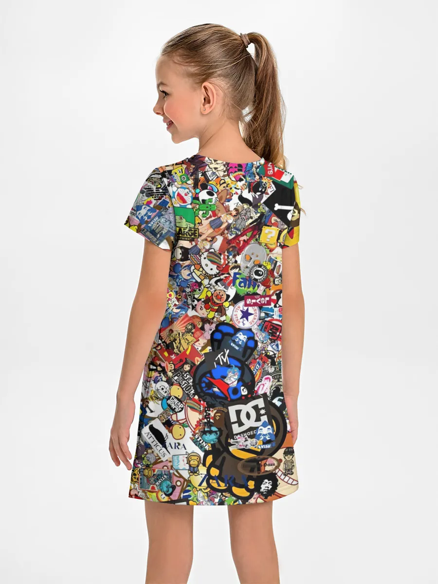 Детское платье / Стикеры