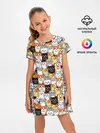 Детское платье / Котики