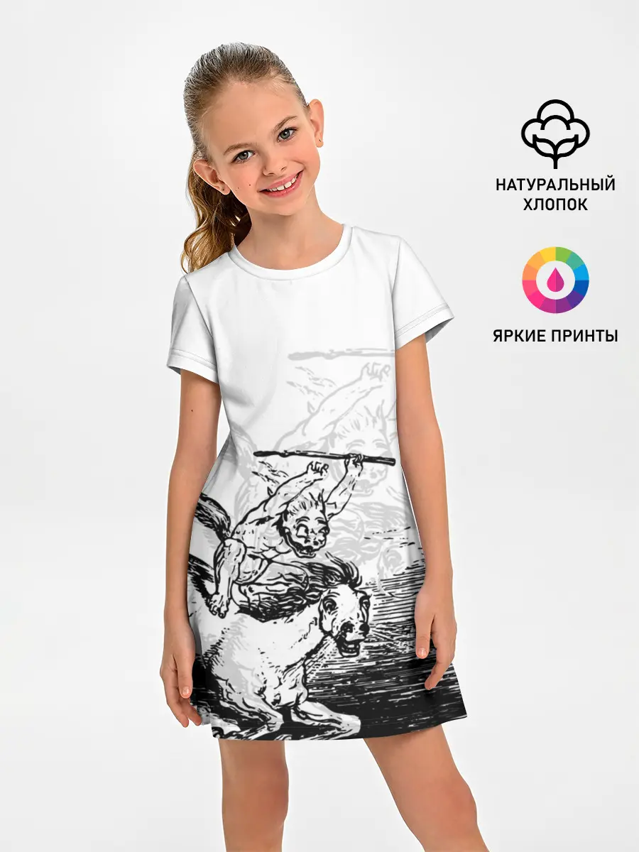 Детское платье / A demon on a horse