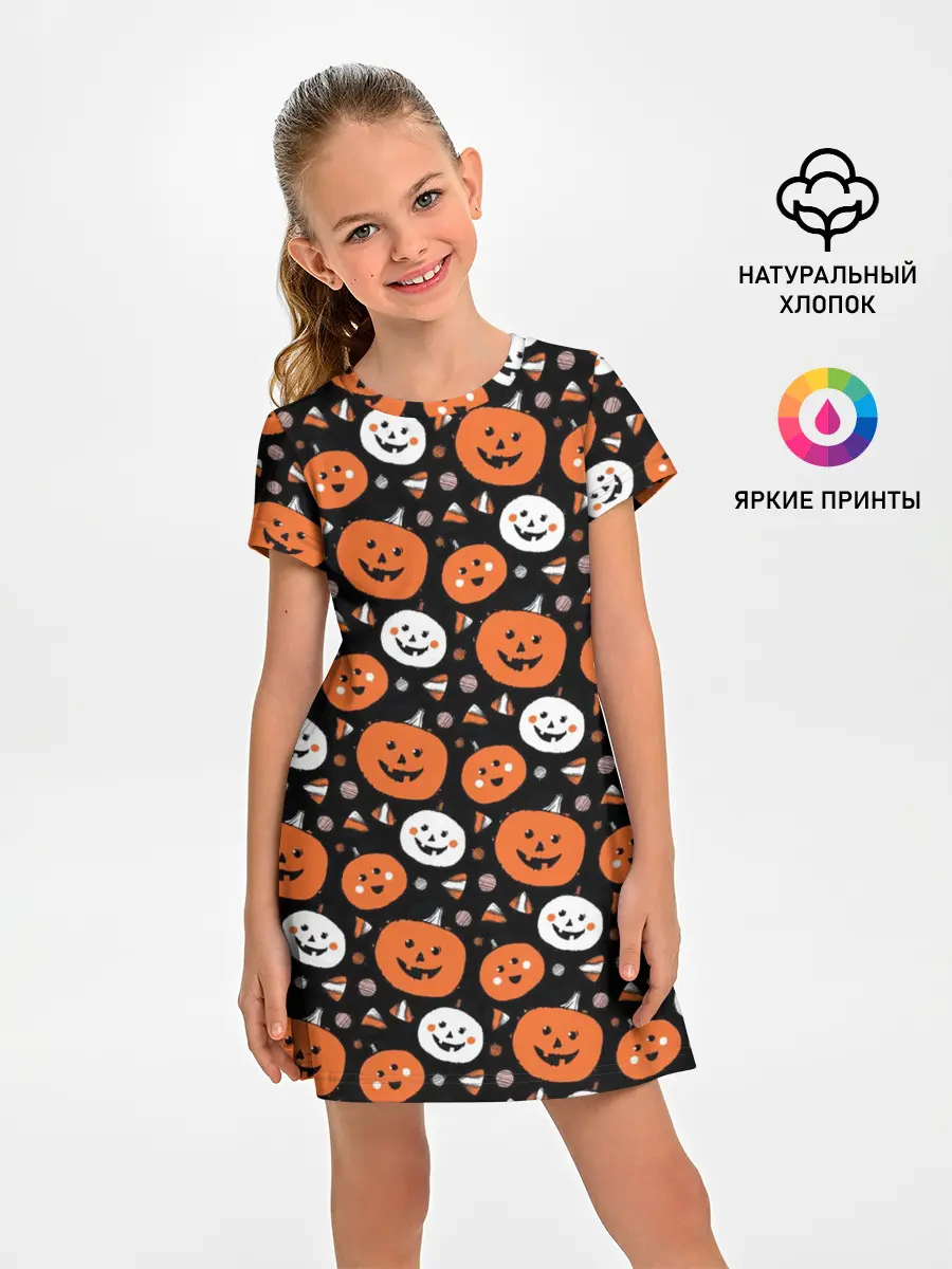 Детское платье / Patern Halloween 17