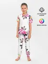 Детская пижама с брюками / Розы