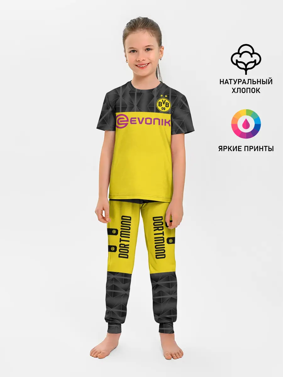 Детская пижама с брюками / Холанд home 19-20 UEFA