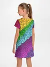 Детское платье / Яркая мозаика