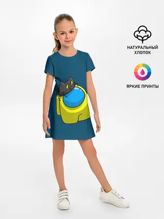 Детское платье / Among Us | Cat