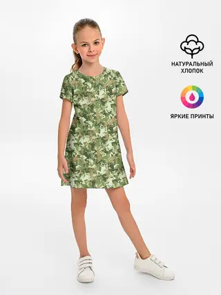 Детское платье / Лягушки